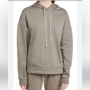 ALO Yoga interval Cropped Hoodie Sweatshirt women’s top exercise shirt trendy